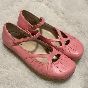 Earth negative heel high arch Pink Mary Jane flat Shoes 9